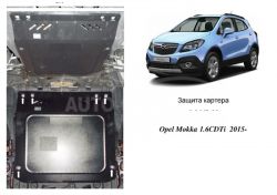 Engine protection Opel Mokka 2015-... mod. V-1,6CDTI automatic transmission фото 0