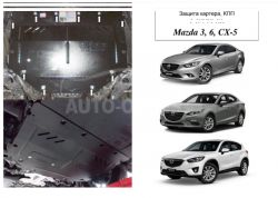 Захист двигуна Mazda 6 GJ 2013-... модиф. V-всі фото 0