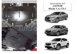 Engine protection Mazda CX5 2012-2017 mod. V-all фото 0