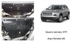 Engine protection Jeep Cherokee KL 2013-... mod. V-2.0CRDI; 2.4; automatic transmission фото 0