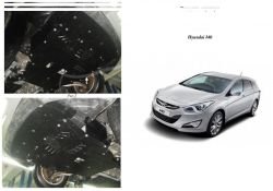 Захист двигуна Hyundai I-40 2011-... модиф. V-1,7 CRDI МКПП, АКПП фото 0