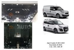 Захист двигуна Fiat Doblo II покоління 2010-... модиф. V-всі фото 0