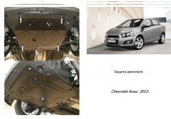 Защита двигателя Chevrolet Aveo 2012... модиф. V-все фото 0