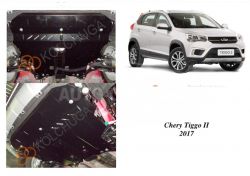 Защита двигателя Chery Tiggo 2 2017... модиф. V-1,5и фото 0