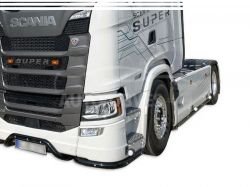 Защита бокового пластика Scania euro 6 - цвет: черный фото 0