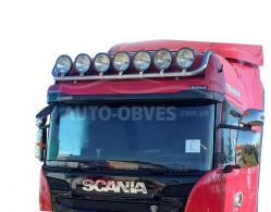 Тримач для фар на дах Scania G, послуга: встановлення діодів фото 0