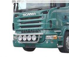 Headlight holder Scania R, service: installation of diodes фото 0