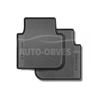 Floor mats original Skoda Kodiaq 2017-2021 - type: rear 2pcs фото 0
