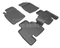 Floor mats Ssangyong Actyon 2006-2010 - type: set, model фото 0