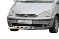 Защита бампера Ford Galaxy - тип: модельная с пластинами фото 0
