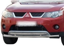 Double arc Mitsubishi Outlander XL 2007-2010 - type: on tubes фото 0