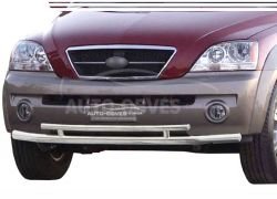 Двойная дуга Kia Sorento I - тип: на трубках фото 0