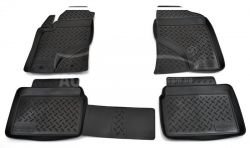 Floor mats Toyota Avensis T25 2003-2008 - type: model фото 0