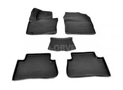 Floor mats Toyota CHR 3D 2016-... front wheel drive - type: set, model фото 0