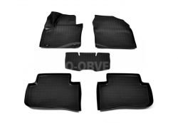 Floor mats Toyota CHR 3D 2016-... all wheel drive - type: set, model фото 0