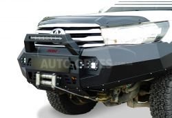 Передній бампер силовий для Toyota Hilux 2015-2020 фото 0