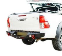 Rear power bumper for Toyota Hilux 2015-... фото 0