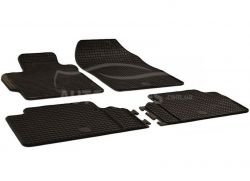 Floor mats rubber Toyota Corolla 2007-2012, 4 pcs фото 0