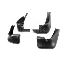 Mud flaps model Toyota Corolla 2005-2007 - type: set 4 pieces фото 0