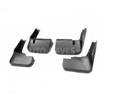 Mud flaps model Toyota Highlander 2011-2013 -type: set 4pcs фото 0