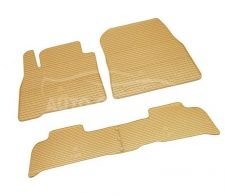 Floor mats for Lexus LX570 - type: 4pcs - beige фото 0