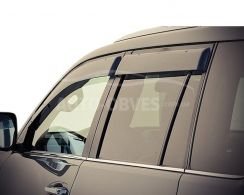 Дефлекторы на окна ветровики Toyota Prado 150 - тип: широкие фото 0