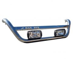 Holder for headlights in the grille MAN TGX, service: installation of diodes фото 0