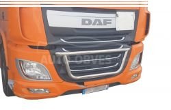 Holder for headlights in the DAF XF euro 6 v2 grille service: installation of diodes фото 0