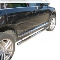 Боковые трубы Volkswagen Touareg 2010-2017 фото 0