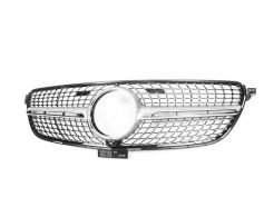 Tuning radiator grille with space for camera Mercedes GLE - type: coupe, Diamond фото 0