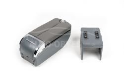 Universal armrest with USB - color: gray фото 0
