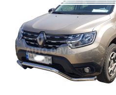 Захист переднього бампера Renault Duster 2018-... фото 0