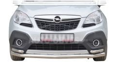 Opel Mokka front bumper protection фото 0