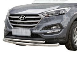 Подвійна дуга Hyundai Tucson 2019-2021 фото 0