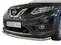 Одинарная дуга Nissan X-Trail 2014-2017 - тип: длинный вариант фото 0