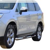 Side pipes Subaru Forester 2012-2017 фото 0