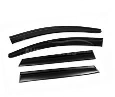 Window deflectors Nissan Qashqai 2014-2021 - type: 4 pcs, sunplex sport фото 0
