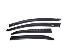 Window deflectors Toyota Corolla 2002-2007 - type: sd 4 pcs hic фото 0