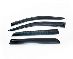 Mercedes ML class w164 window deflectors - type: 4 pcs фото 0