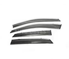 Deflectors with chrome molding BYD S6 фото 0