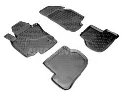 Floor mats Volkswagen Golf VI 2008-2012 - type: set, model фото 0