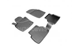 Floor mats Volkswagen Tiguan 2007-2011 - type: set, model фото 0