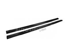 Covers on side sills Volkswagen Caddy 2015-2020 - type: eurocap black фото 0