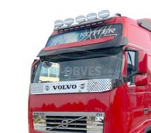 Дефлектор капота мухобойка Volvo FH euro 5 фото 5