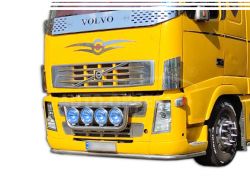Holder for headlights in the radiator grill for Volvo FH euro 5, service: installation of diodes фото 0