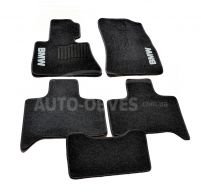 Floor mats BMW X5 E53 - material: - pile, qt 5 pcs, black фото 0