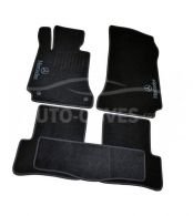 Floor mats Mercedes C204 2007-2014 Black - material: - pile, qt 5pcs фото 0