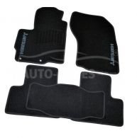 Rugs Mitsubishi ASX 2010-2013 - material: - nap, black фото 0