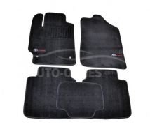 Floor mats Toyota Camry 2006-2012 - material: - pile, black, type: premium фото 0