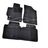 Floor mats Toyota Camry 2012-2017 - material: - pile, black, type: premium фото 0